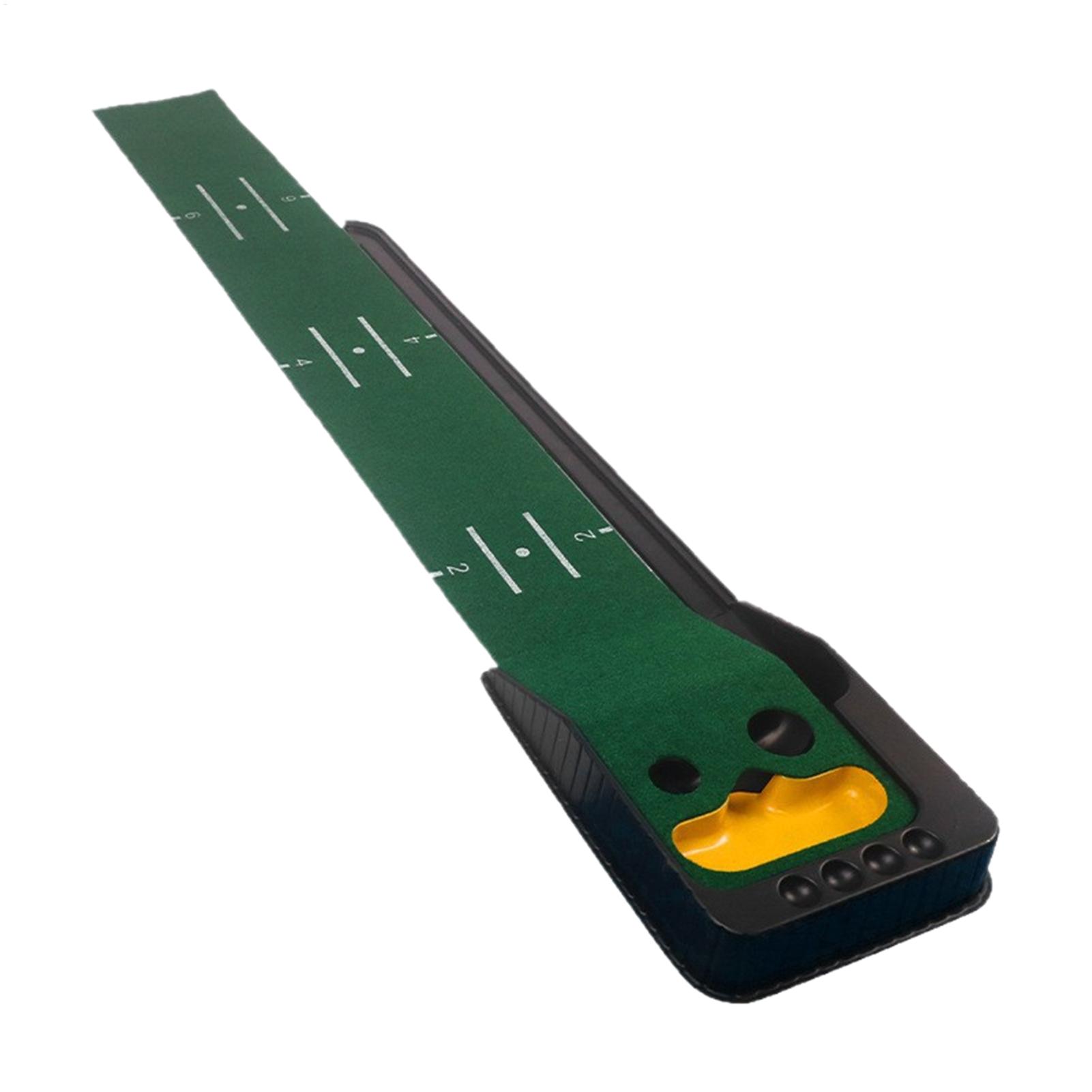 Golf Putting Mat - بساط تدريب الجولف الأخضر للتدريب على