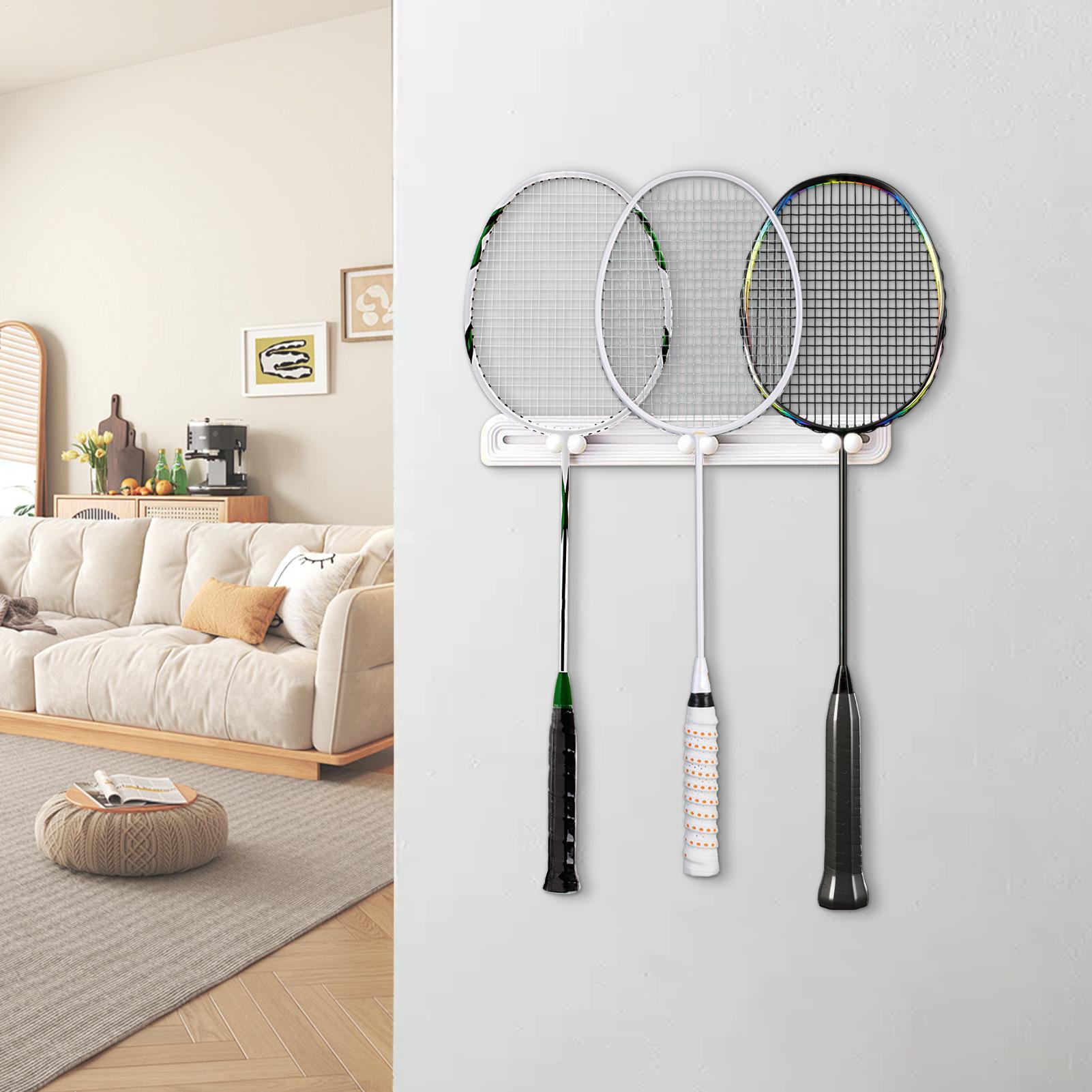 مضرب منظم مضارب التنس عرض الرف - مراجعة Sports Equipment Organizer Rack وسعره