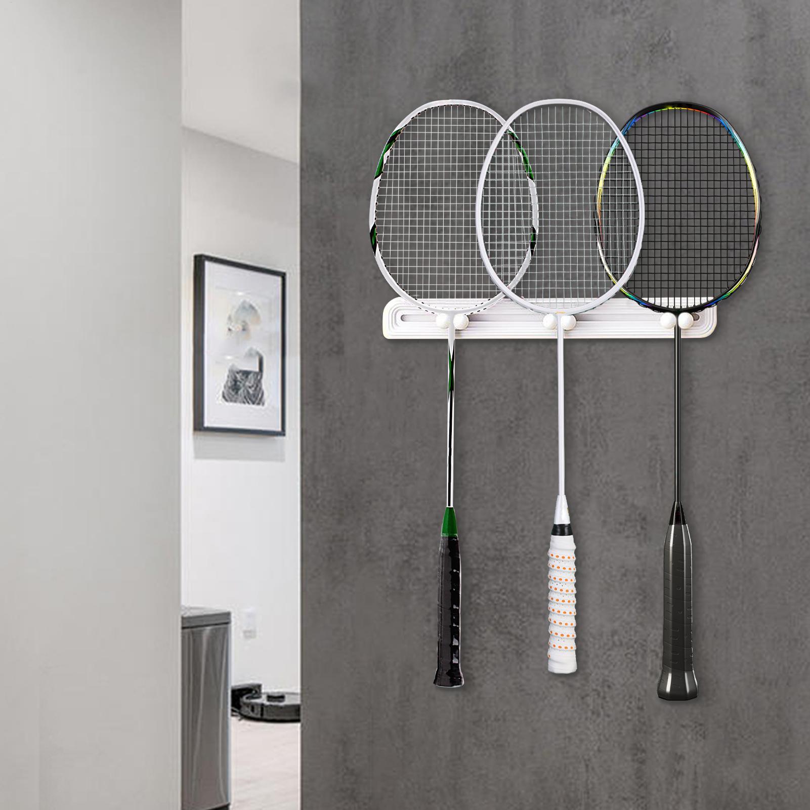 مضرب منظم مضارب التنس عرض الرف - مراجعة Sports Equipment Organizer Rack وسعره