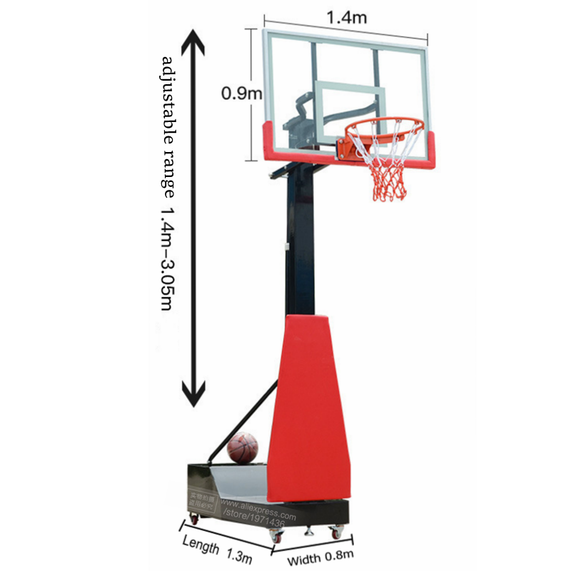 ارتفاع قابل للتعديل المحمولة ا - مراجعة Sports Equipment In School وسعره