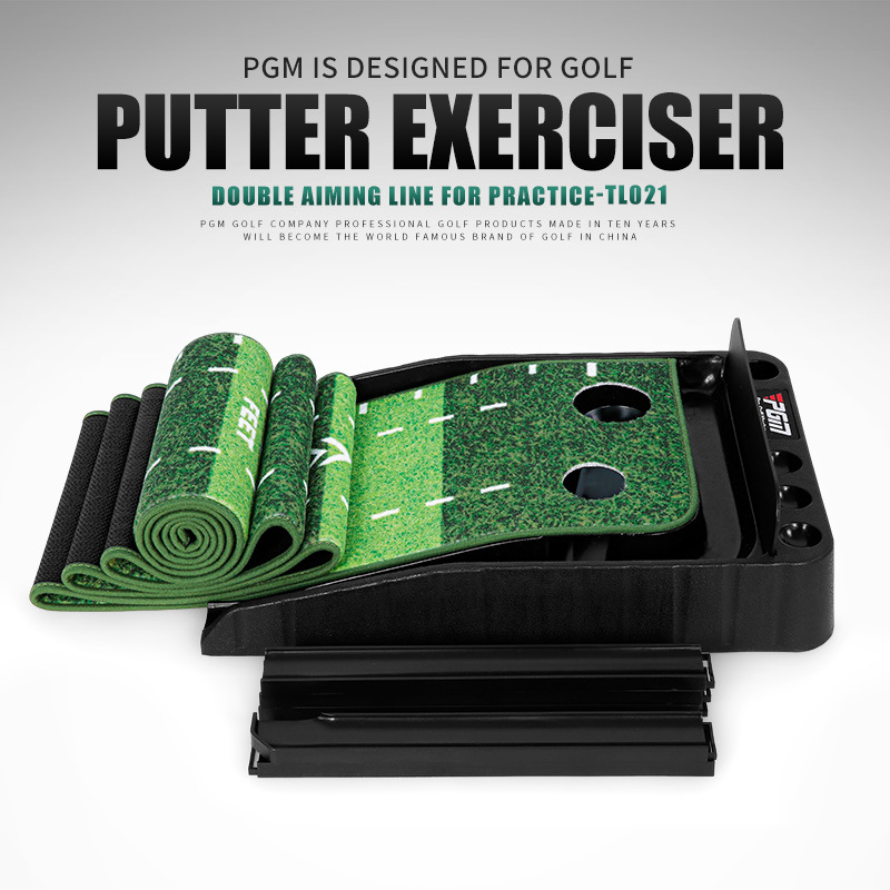PGM جولف التدريب الإيدز 3M الم - مراجعة Golf Putting Mat وسعره