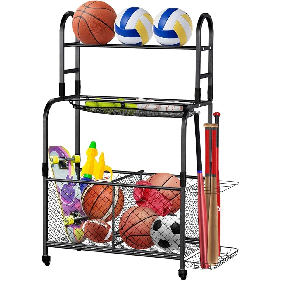 عربة تخزين معدات رياضية صديقة  - مراجعة Sports Equipment Bat وسعره