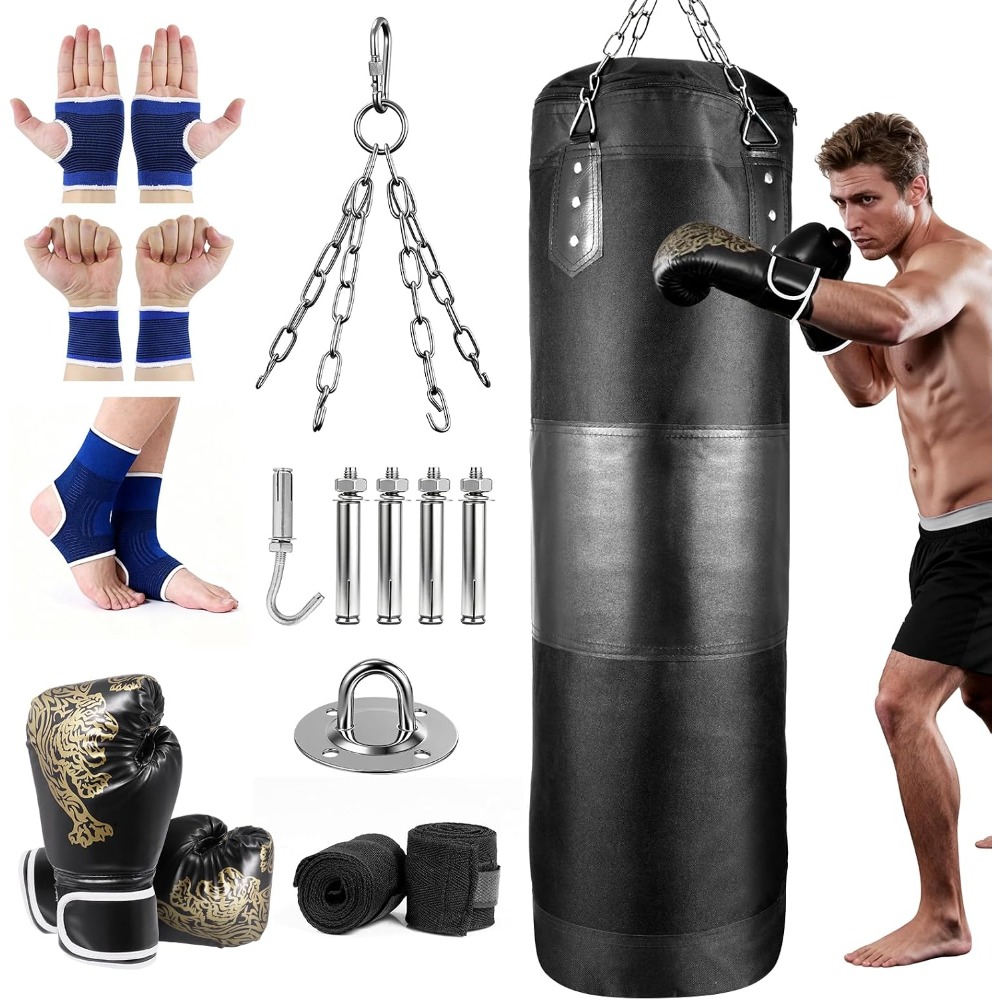 كيس ملاكمة للبالغين مصنوع من ا - مراجعة Boxing Glove Set وسعره