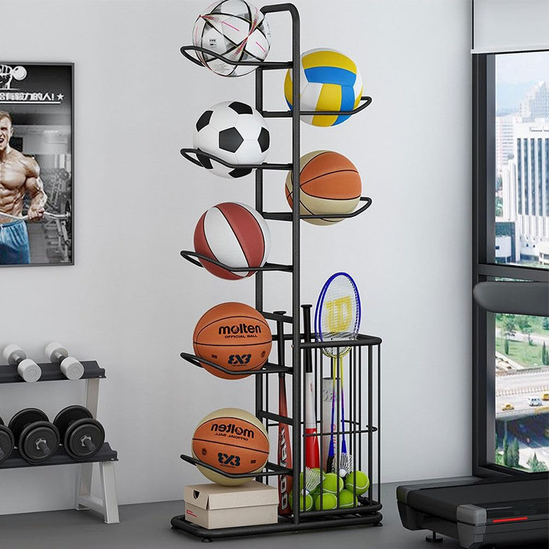رف تخزين للكرات الرياضية، حامل - مراجعة Sports Equipment Organizer Rack وسعره