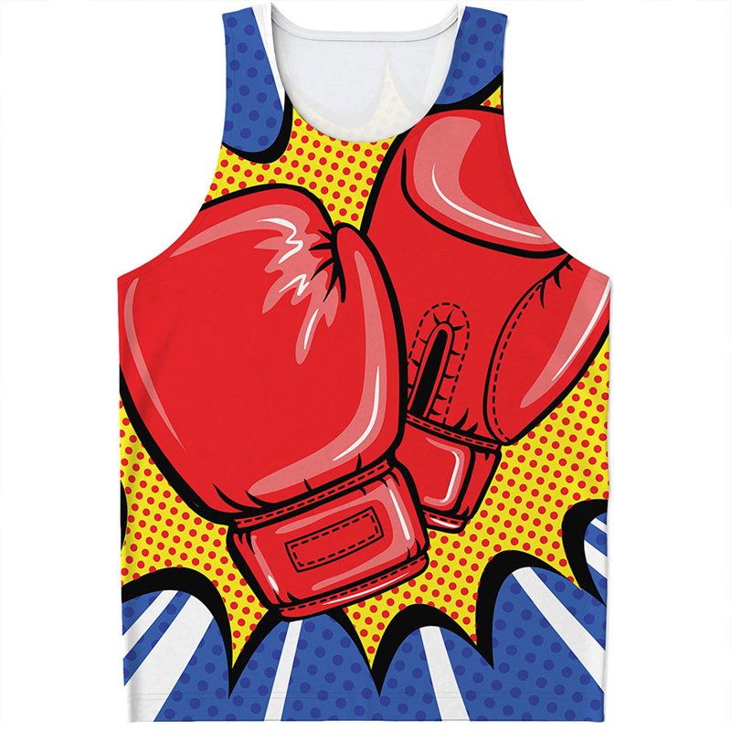 قفازات الملاكمة للرجال 3D مطبو - مراجعة Boxing Glove Set وسعره