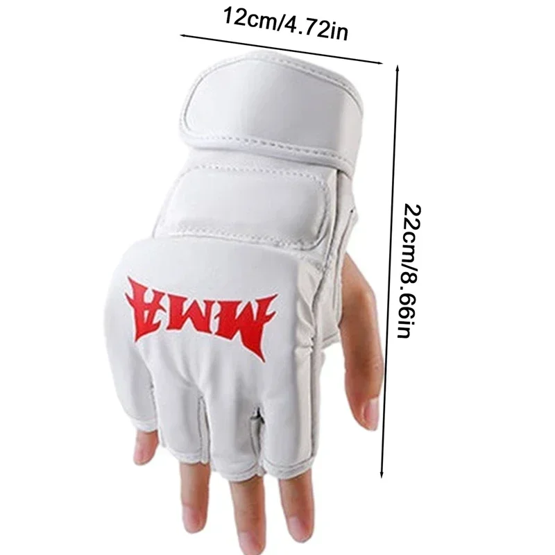 قفازات ملاكمة نصف أصابع من جلد - مراجعة Boxing Glove Set وسعره